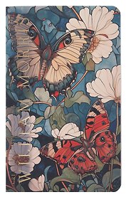 Книга для записей «Creative. Inspired by William Morris. Пионы с бабочками», 32 листа, Контэнт