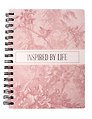Записная книжка «Floreale. Cedar Rose» А6, 80 листов в клетку, спираль, Listoff