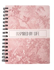 Записная книжка «Floreale. Cedar Rose» А6, 80 листов в клетку, спираль, Listoff