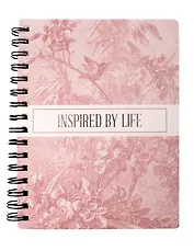 Записная книжка А6 80 листов, клетка, "Floreale. Cedar Rose"