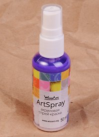 Спрей-краска акриловая ArtSpray Лесная Фиалка перламутровый (50 мл) (SR7.50)