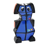 Собачка Рубика 3х2х1 для детей 4+ (КР5039) (Rubiks)