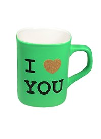 Кружка I love you с неоновым покрытием (220мл) в подарочной упаковке (6820003)