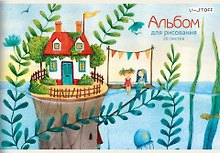Альбом для рисования «Сказочные каникулы» Listoff А4, 20 листов, скрепка