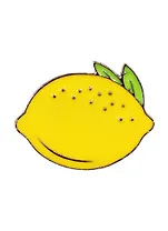 Значок Pin Joy Лимон (металл)