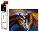 Набор для творчества. Алмазная мозаика "Пара лошадей", 30 х 40 см