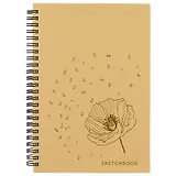 Скетчбук «Хрупкий цветок», 80 листов, А5