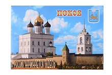 Магнит металл Собор (Псков) (02-25-N)