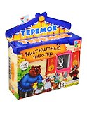 Магнитный театр «Теремок», мягкие магниты + сказка, Vladi Toys - 0