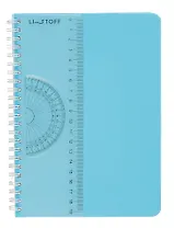 Тетрадь в клетку Listoff, "Голубая тетрадь", А5, 80 листов