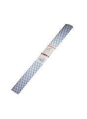 Бумага гофрированная "Точки синие на белом" 50*250 WEROLA