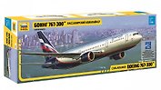 Сборная модель "Пассажирский авиалайнер Боинг 767-300тм" (1:144)