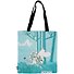 Сумка-шоппер MOOMIN Муми-тролль с букетом цветная, текстиль - 0