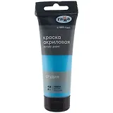 Краска акриловая художественная "Студия" 75мл, голубая, Гамма