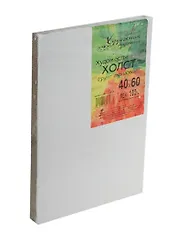 Холст на подрамнике 40*60 крупнозернистый 100% лен, ПР