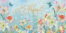 Открытка двойная евро 8 марта [РМ221-0209]