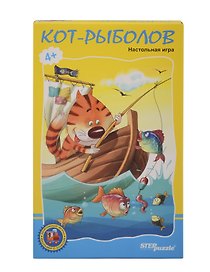 Настольная игра «Кот-рыболов», Step puzzle