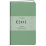 Записная книжка А6- 80л кл. "Grace. Мятный", иск.кожа,интегр.обл., скругл.углы, ляссе