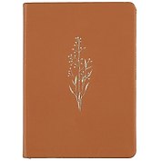 Ежедневник недатированный «Sprig» А6+, коричневый, 96 листов, экокожа, InFolio