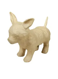 Фигурка из папье-маше Чихуа-хуа (SA150) (объемная мал.) (10х23,5х19см)