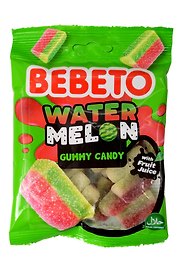Мармелад BEBETO Watermelon со вкусом арбуза, 80г