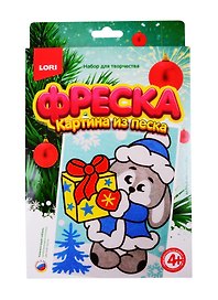 Набор для творчества LORI Фреска.Картина из песка Милый зайка Пз/Ф-005