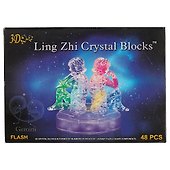 3D Crystal Puzzle Знаки Зодиака Близнецы со светом (9050A) - 1