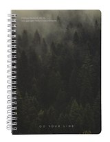 Еженедельник недатированный Remarklee "DoYourLine. Лес", А5, 166 страниц