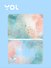 Папка-конверт Yoi, Wonderful, на кнопке A4, в ассортименте - 2