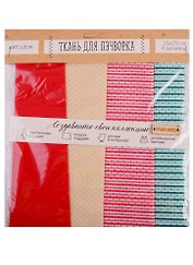 Набор для творчества, Арт Узор, Набор тканей «Вдохновение лета»  18*30см