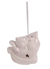 Подвесное украшение с подсветкой, 8 x 5.5 x 7 см