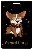 Чехол для карточек Wizard Corgi