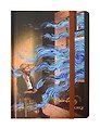 Книга для записей "Painting story" А5, 112 листов, твердая обложка, резинка, в ассортименте