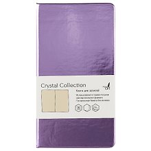 Записная книжка «Crystal collection» А6, 96 листов в линейку, Listoff