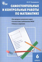 Математика. 6 класс. Самостоятельные и контрольные работы