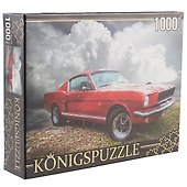 Пазл Königspuzzle 1000 эл.68,5*48,5см. Ретроавтомобиль АЛК1000-6508 - 1