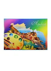 Альбом для рисования BG, "Палитра", А4, 32 листа, в ассортименте