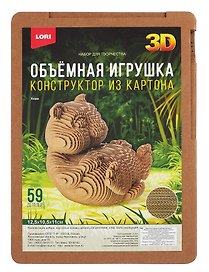 Сборная модель «Игрушка хома 3D» (005)