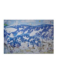 Подводный мир. Карта-Раскраска.