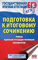 ЕГЭ. Подготовка к итоговому сочинению перед единым государственным экзаменом