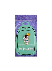 Значок «Космонавт со звездочкой», металл, Pin Joy