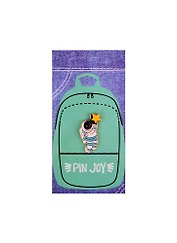 Значок Pin Joy Космонавт со звездочкой (металл) (12-08599-916)
