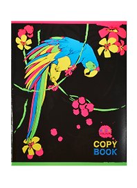 Тетрадь 48л кл. "Neon Colour" офсет, неон, выб.лак, ассорти, Hatber
