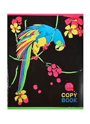 Тетрадь 48л кл. "Neon Colour" офсет, неон, выб.лак, ассорти, Hatber