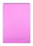 Блокнот А5 80л кл. "NEWtone PASTEL ПИОН" офсет 80г/м2, пласт.обл., гребень - 0