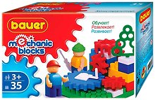 Конструктор «Mechanic» 35 деталей, Bauer