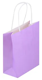 Пакет А5 23*18*10 "Сиреневый" крафт