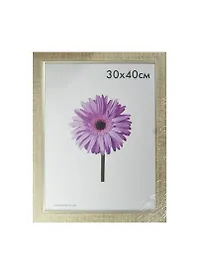 Фоторамка пластик 30*40 "Nina" серебряная, 100 рамок