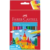 Фломастеры Faber-Castell, "Замок", 12 цветов