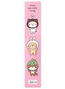 Закладка для книг пластиковая "Kawaii. Зверюшки"